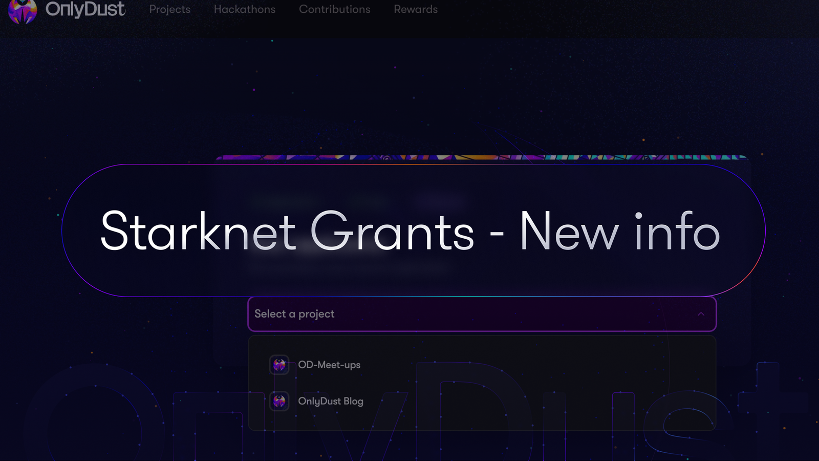 Starknet grants: ensuring a better distribution to onboard new developers