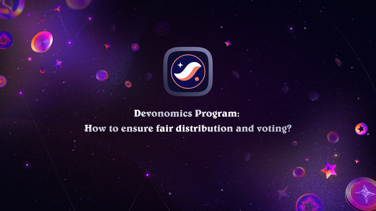 How to ensure fair distribution and voting with the Devonomics program?