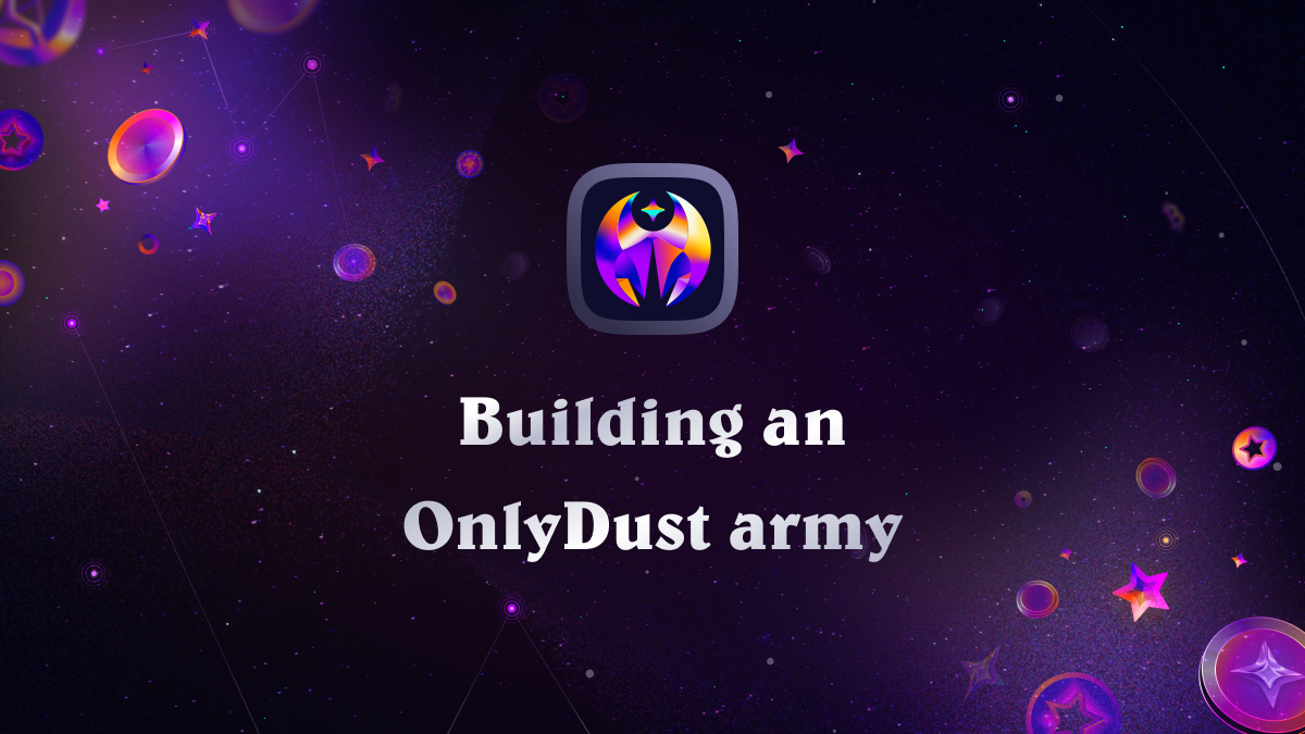 Building an OnlyDust army